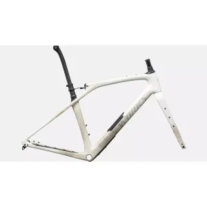 2024 Specialized S-Works Diverge STR Frameset - Gloss Dune / White Birch / Pearl
