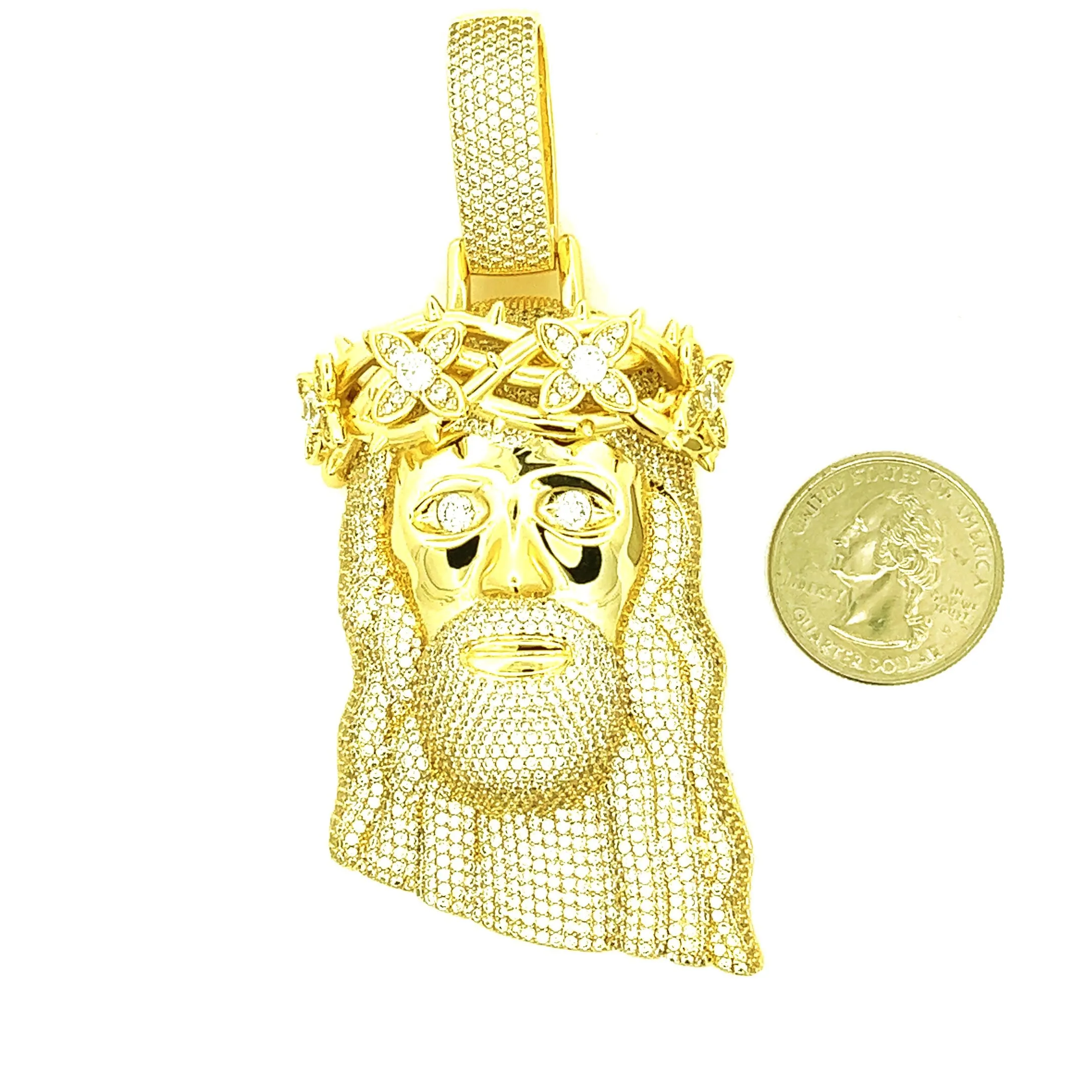 BRP-104 Brass Jesus Christ Pendant
