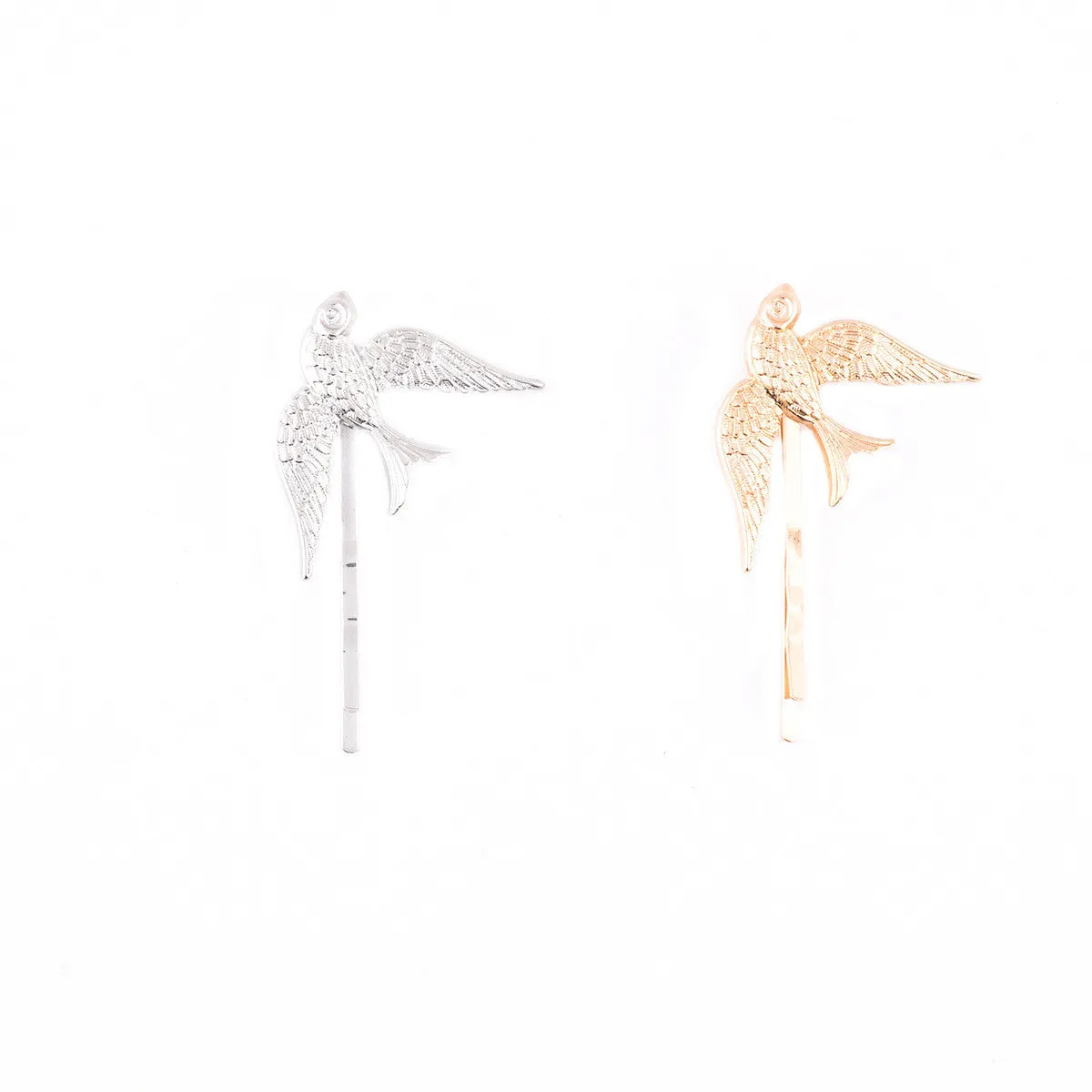 Cute Metal Swallow Women's Hairpin