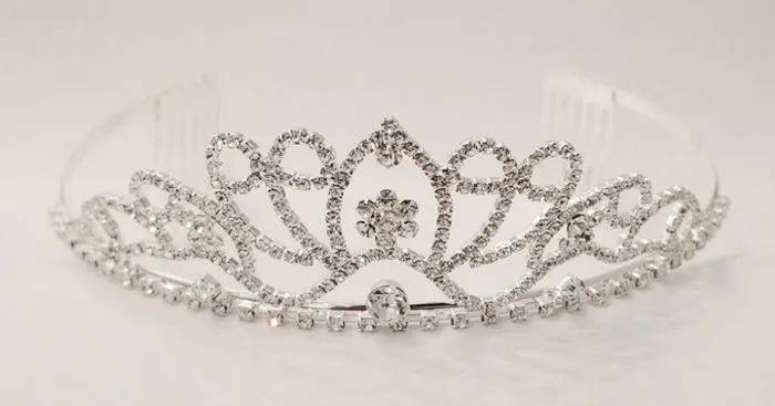 Deklaire Bridal J041 - Tiara Crown