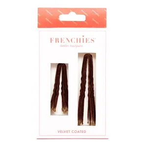 Frenchies Hairpin Brown