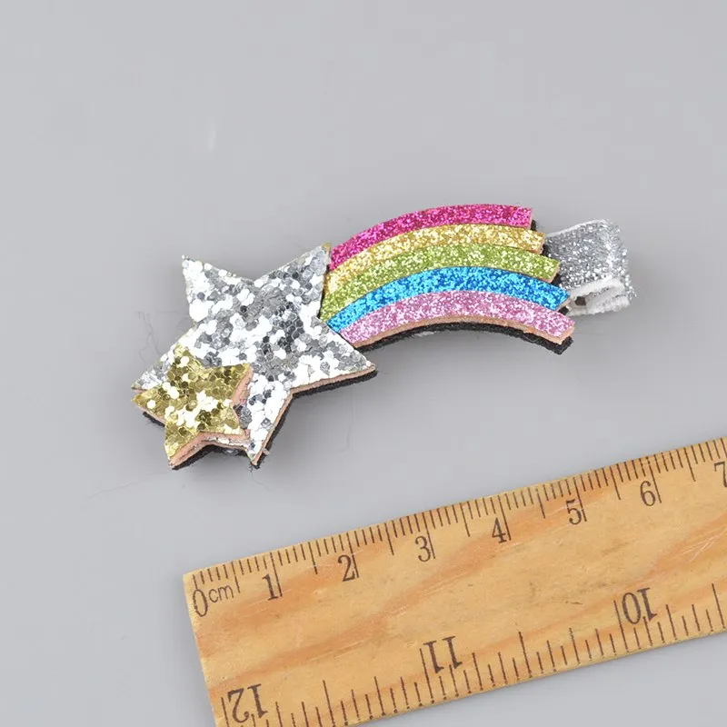 Gilter Unicorn/Star Hair Clips for Girls Fashion Kids Hairpins Barrettes Cartoon Hairgrip Hair Accessories Drop Shipping 43