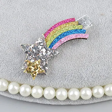 Gilter Unicorn/Star Hair Clips for Girls Fashion Kids Hairpins Barrettes Cartoon Hairgrip Hair Accessories Drop Shipping 43