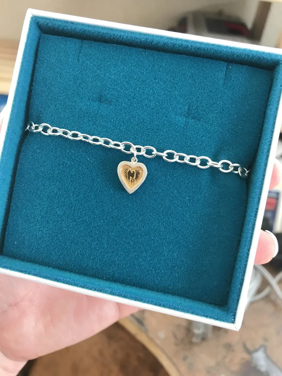 Hearts of Gold bracelet
