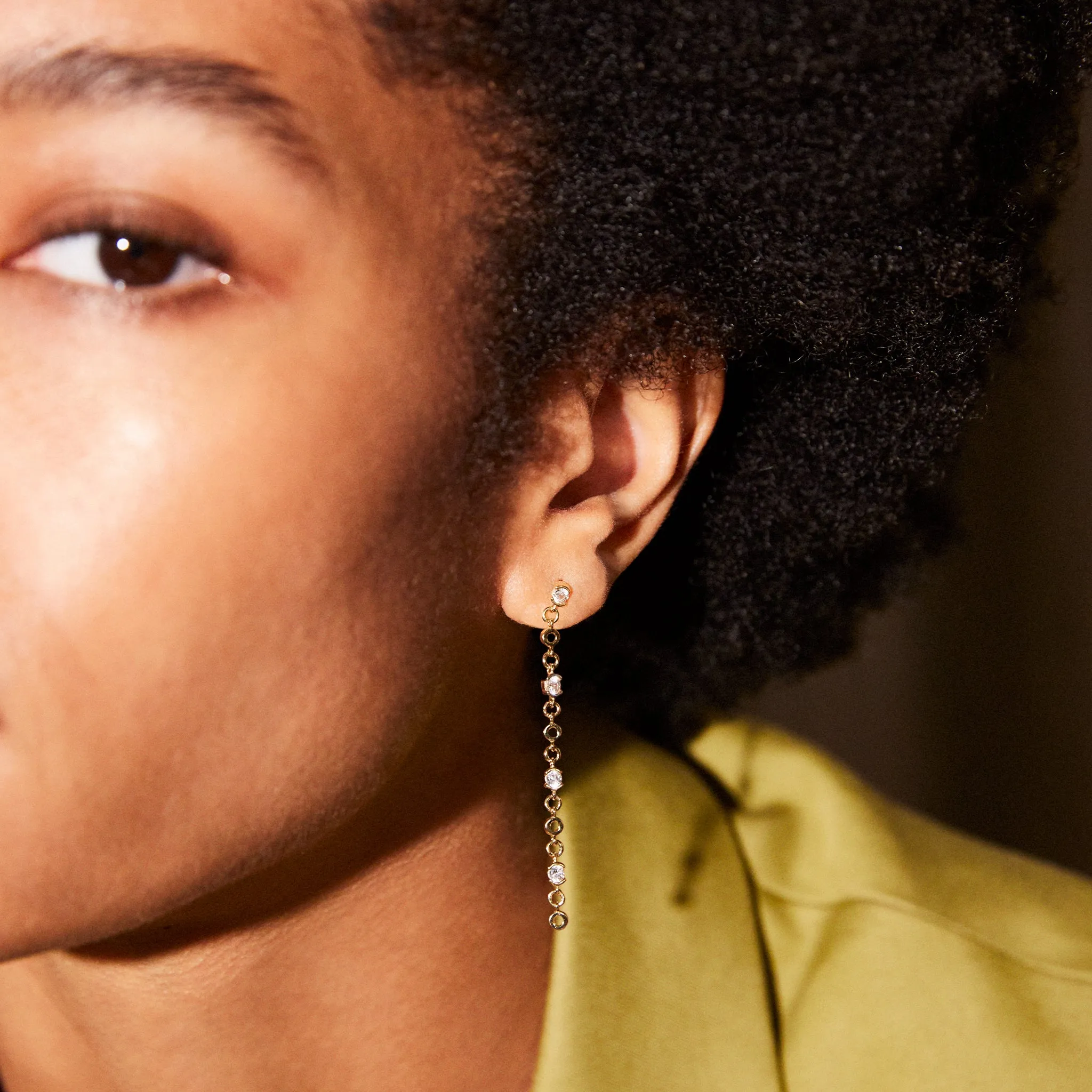 Lyla Long Drop Earrings