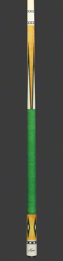 Meucci EC7G Economy Pool Cue 7 Green Pool Cue with Pro Shaft - EC7G