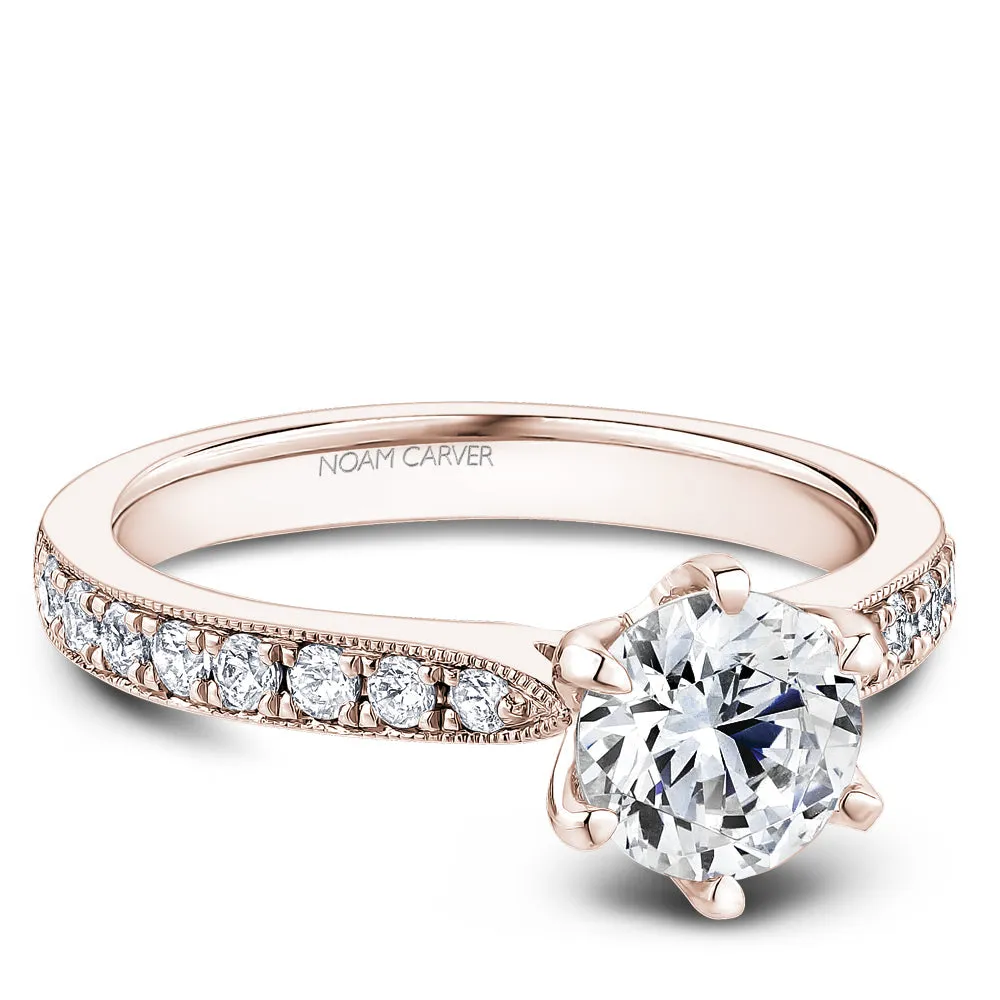Noam Carver Engagement Ring - B341-01RS-100A