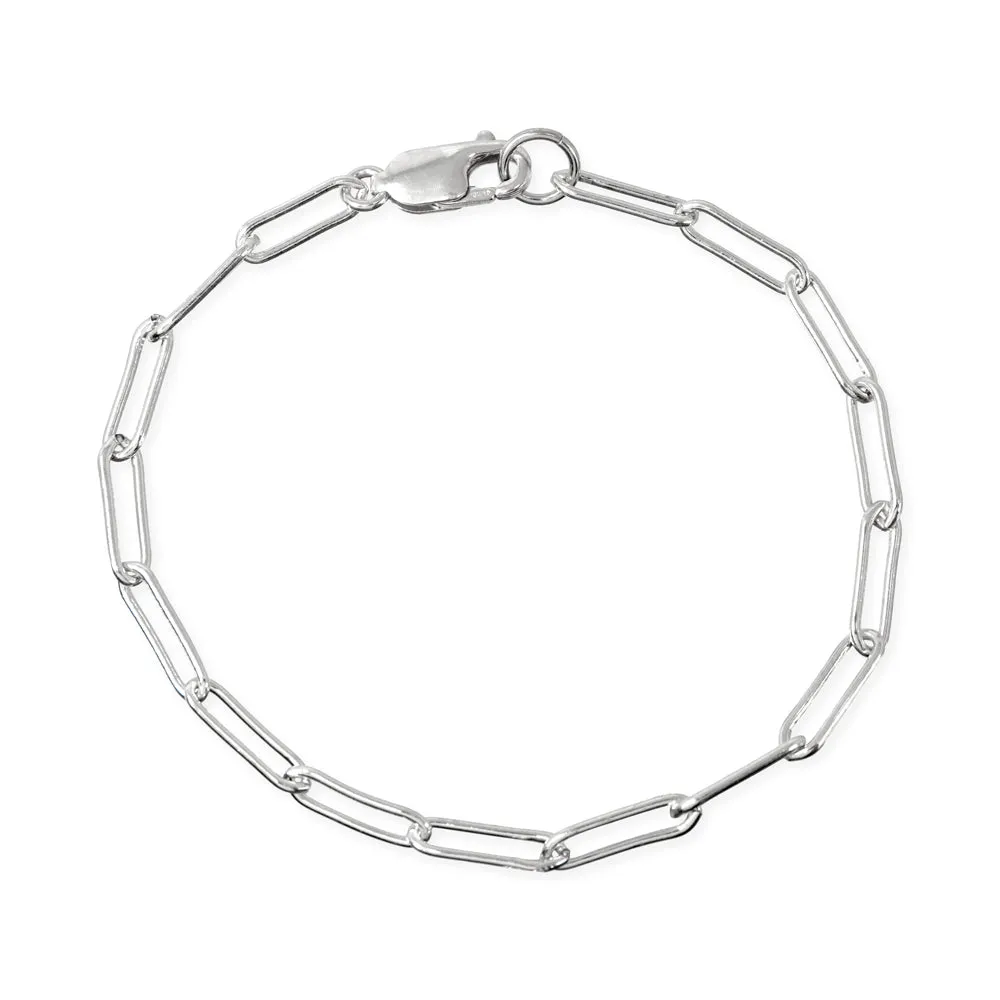Paperclip Chain Bracelet