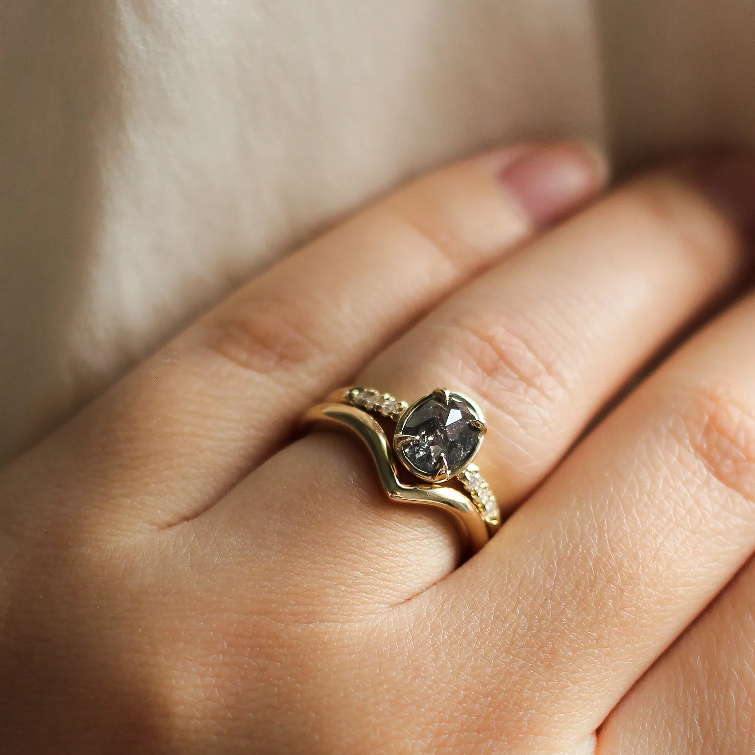 Swan Ring *Setting Only* - made to order